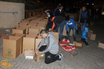 جمعية يافا للاغاثة الانسانية تدعو الشباب للمشاركة في تحضير الطرود الغذائية